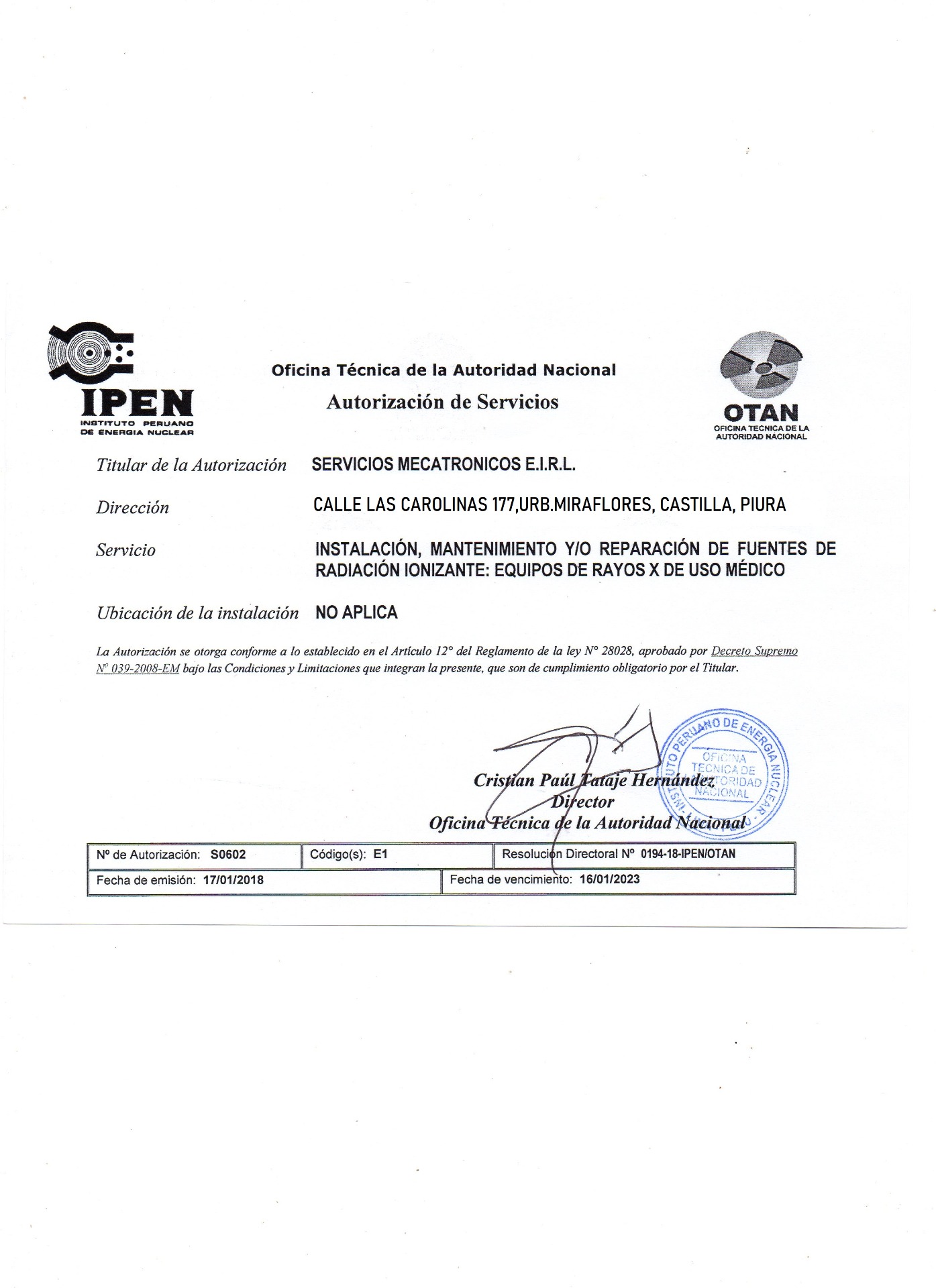 Licencia 